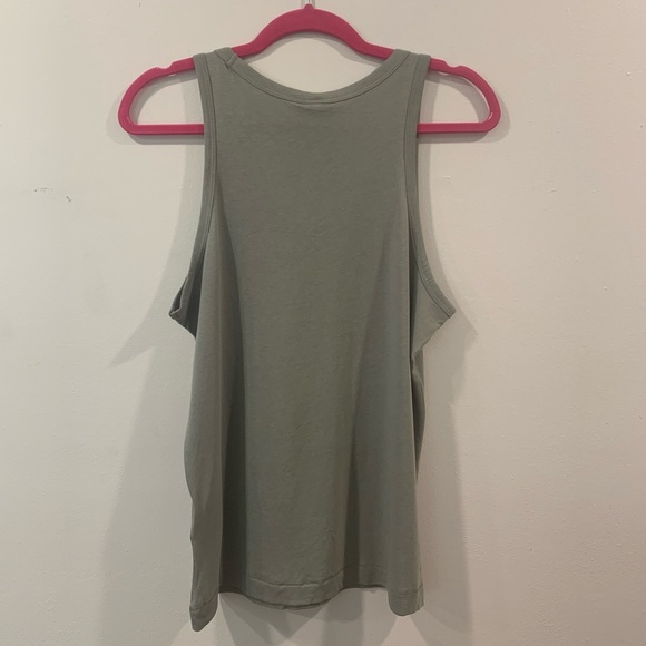 NWT H&M Basics Green Tank Top - Picture 2 of 3